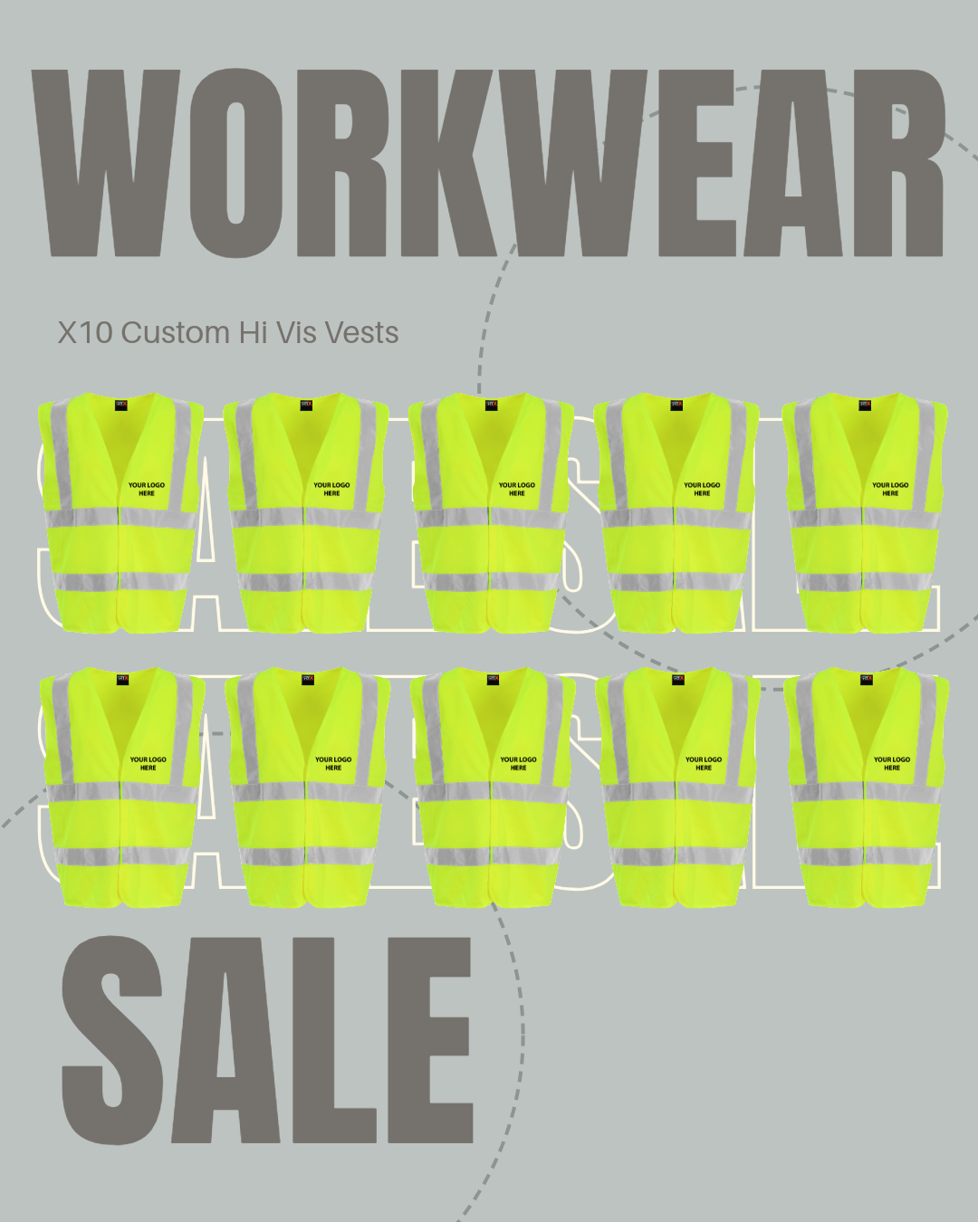Hi Vis Vest Bundle Deal – £50 Including VAT