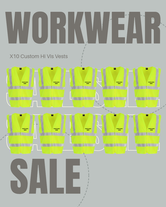 Hi Vis Vest Bundle Deal – £50 Including VAT